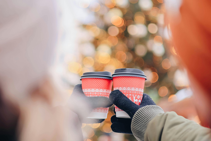 Jouluiset paperimukit